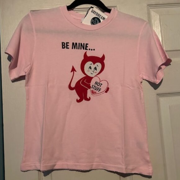 NWT Daydreamer Be Mine Hot Stuff Vintage Tee - Size M - Picture 4 of 5